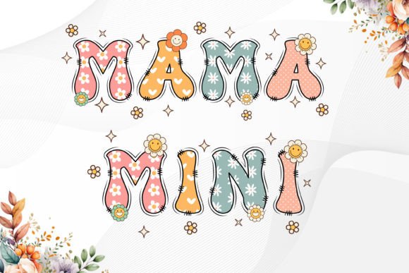 Mama Mini – Mother’s Day Graphics & T-Shirt Designs