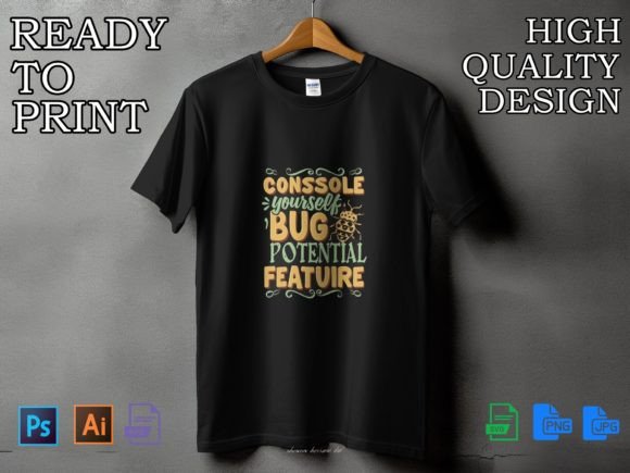 POD Tshirt Programmers Tshirt: Graphics & T-Shirt Designs